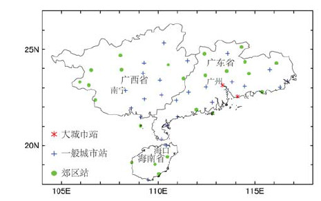 2004):人口数量大于50×10 4的站点划分为大城市站;人口数量大于5×1图片